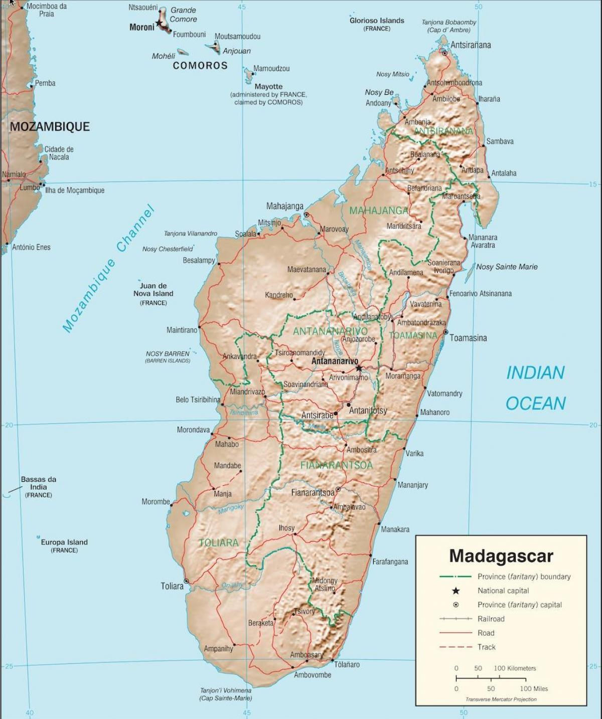 Madagascar nchi ramani