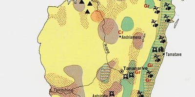Ramani ya Madagascar maliasili